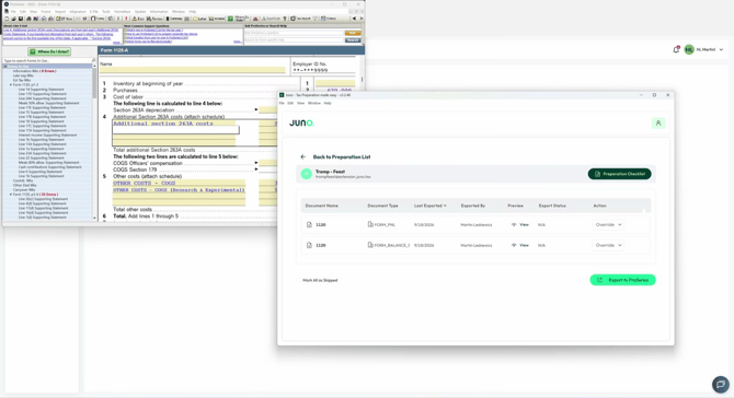 business export complete