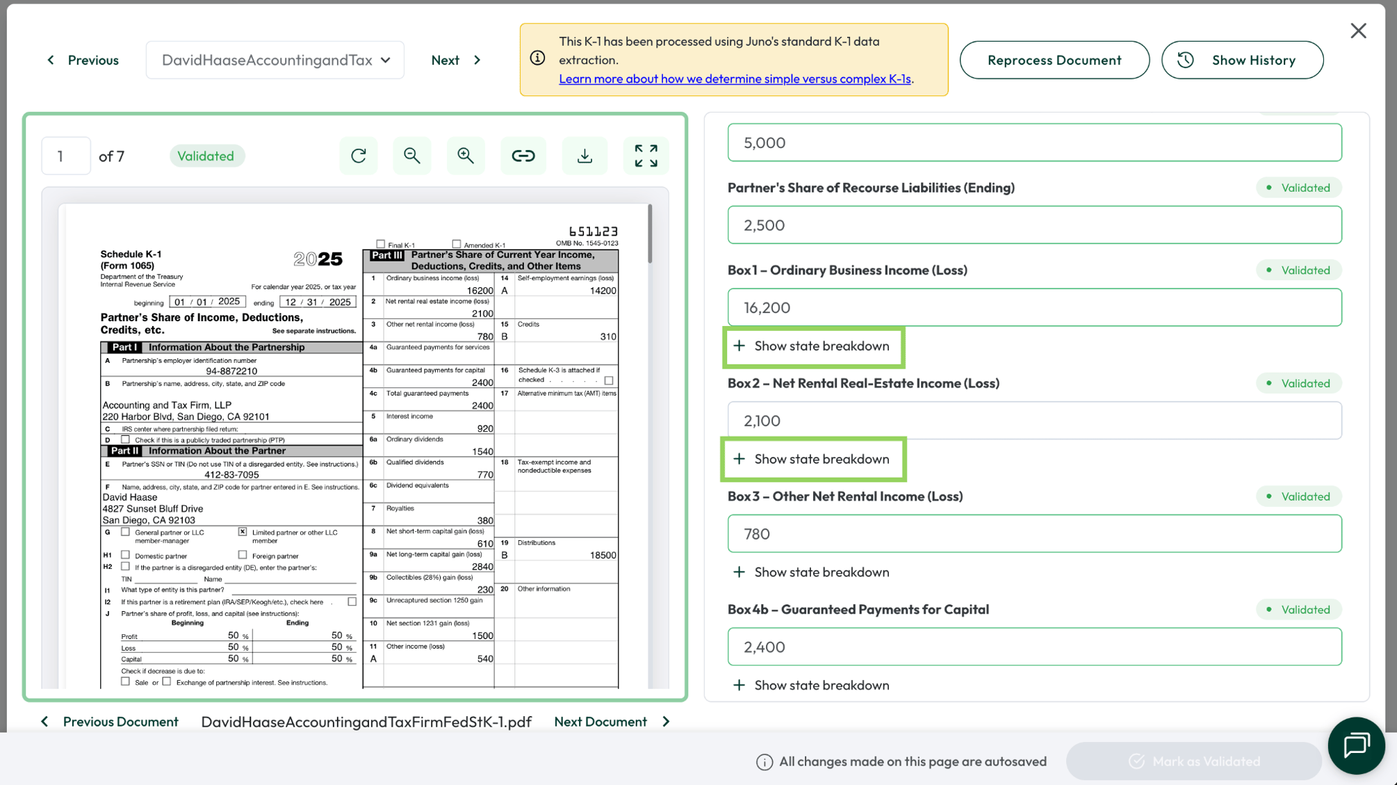 How Juno Handles State Data and State Returns